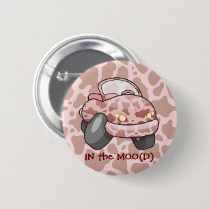 Moo Car Ronde Button 5,7 Cm