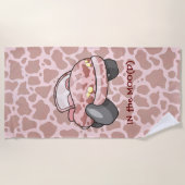 Moo Car Strandlaken (Voorkant)