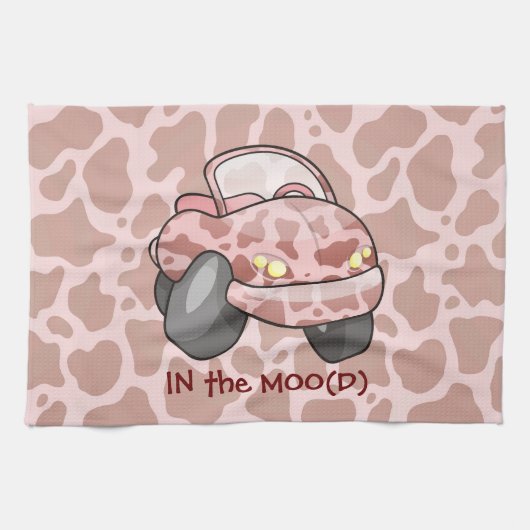 Moo Car Theedoek (Horizontaal)