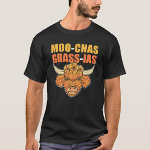 Moo Chas Gras Ias Hoogland Rund Koe T-shirt