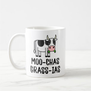 Moo-chas Gras-ias, Muchas Gracias cadeaus Kalf Koe Koffiemok