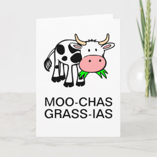 Moo-chas Grass-ias (Muchas Gracias) Kaart