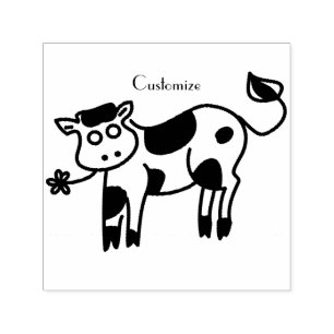 Moo Cow Thunder_Cove  Zelfinktende Stempel