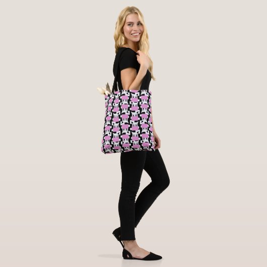 Moo Cow Tote Bag (Op model)
