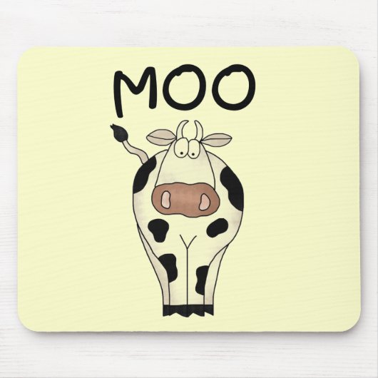 Moo Cow Tshirts en Gifts Muismat (Voorkant)