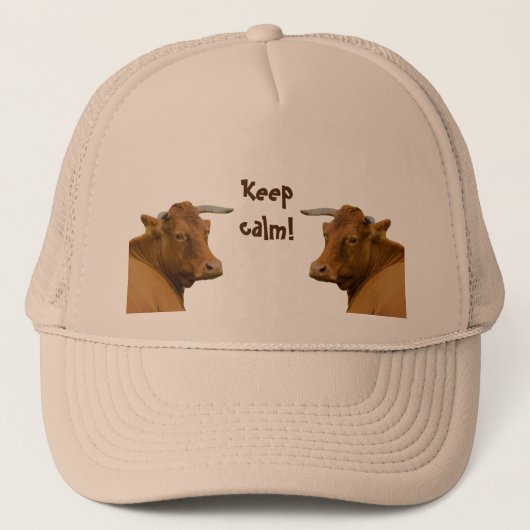 Moo! Cute en leuke koe Trucker Pet (Voorkant)