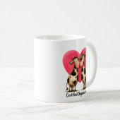 🐄 Moo-d for Love – “Certified Organic Love” Mug (Devant droit)