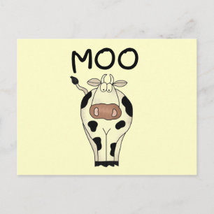 Moo de T-shirts en de Giften van de Koe Briefkaart