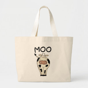 Moo de T-shirts en de Giften van de Koe Grote Tote Bag
