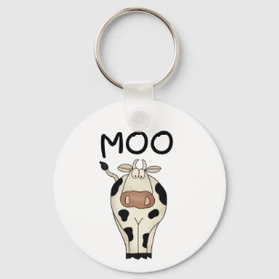 Moo de T-shirts en de Giften van de Koe Sleutelhanger