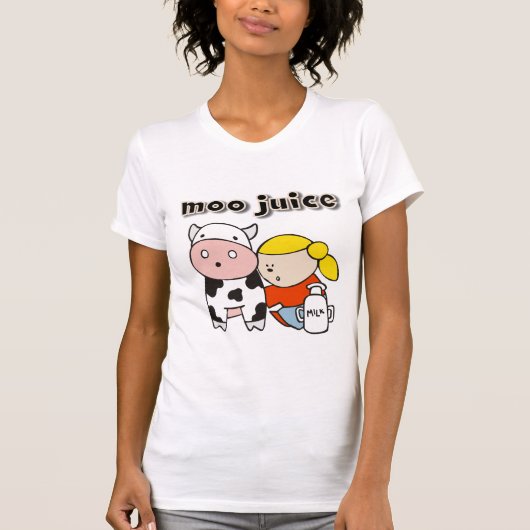 Moo de T-shirts en de Giften van het Sap (Voorkant)