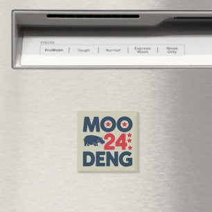 Moo Deng 2024 Moo Deng Moo Deng Schattige Baby Hip Magneet