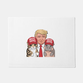 Moo Deng 24 Trump's leuke campagne met Hippo & Cat Deurmat