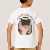 Moo Deng, a hippo from Thailand T-Shirt (Dos)