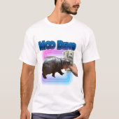 Moo Deng Bootleg Rap Shirt | Moo Deng-Shirt (Voorkant)