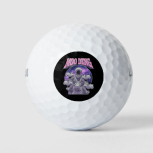 MOO-DENG DE BEROEMDE BABY DWERG-NIJIJLPAARD MOODEN GOLFBALLEN