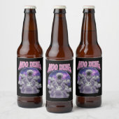 MOO-DENG DE BEROEMDE BABY PIGMY HIPPO MOODENG BIER ETIKET (Flessen)