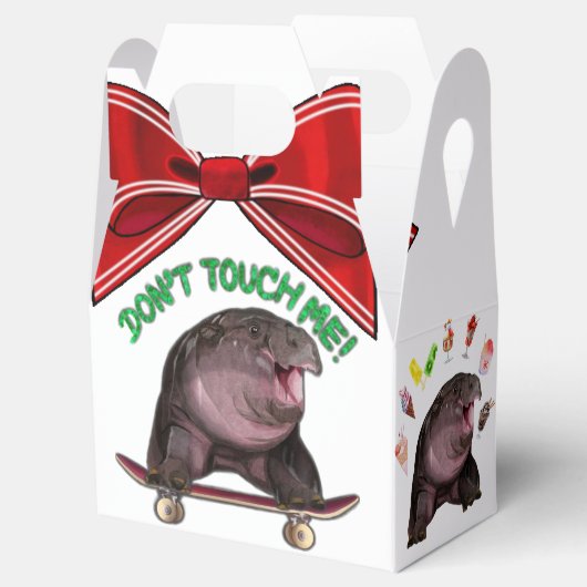 Moo Deng Hippo Bedankdoosjes (Geopend)