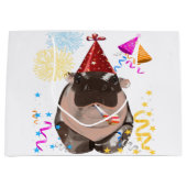 Moo Deng Hippo Groot Cadeauzakje (Voorkant)