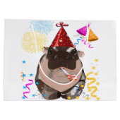 Moo Deng Hippo Groot Cadeauzakje (Achterkant)
