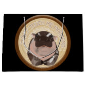 Moo Deng Hippo Groot Cadeauzakje (Voorkant)