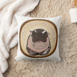 Moo Deng Hippo Kussen