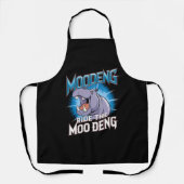 MOO DENG Hippo Ride The MOO DENG Schort (Voorkant)