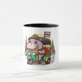Moo Deng, le bébé hippo Mug (Centre)