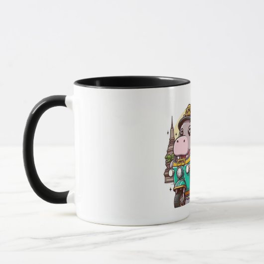 Moo Deng, le bébé hippo Mug (Gauche)