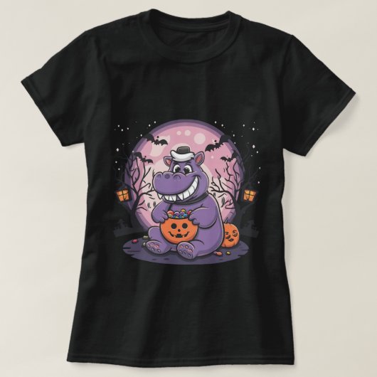 MOO-DENG LE CÉLÈBRE T-shirt PIGMY HIPPO MOODENG (Design devant)