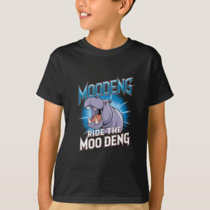 MOO DENG Nijlpaardrit De MOO DENG T-shirt