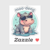 moo deng sticker (Vel)