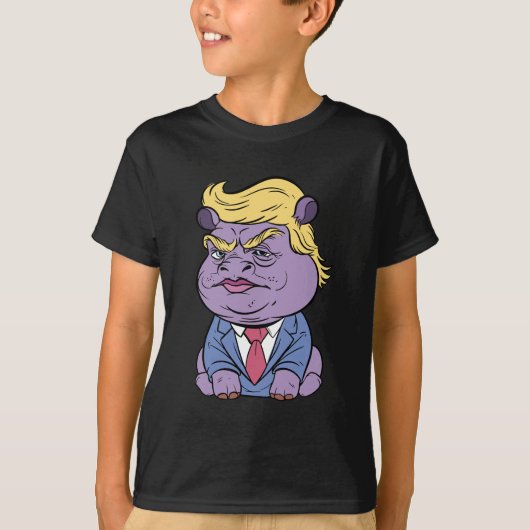 Moo Deng voor Trump Shirten, Donald Trump 2024 T-shirt (Voorkant)