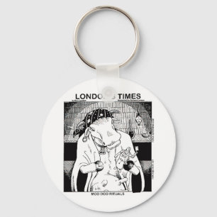Moo Doo Rituals New Orleans Koe Grappige Cadeaus Sleutelhanger
