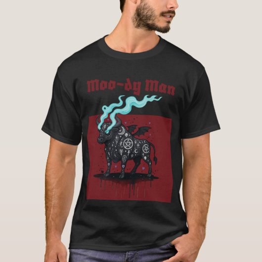 Moo-dy Man T-shirt (Voorkant)