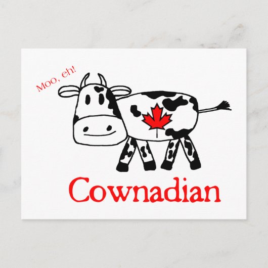 Moo, Eh Briefkaart (Voorkant)