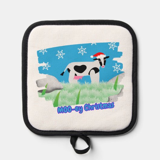 Moo-ey Christmas Pannenlap (Voorkant)