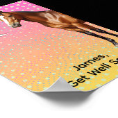 moo get well horse poster (Coin)