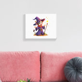 Moo-Gician de Koe tovenaar Canvas Afdruk (Insitu (Woonkamer))