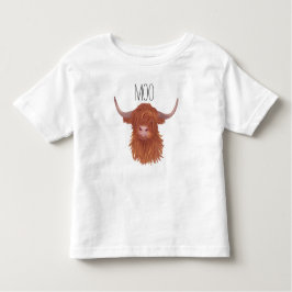 Moo Highland Koe Kinder Shirts