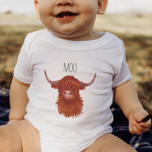 Moo Highland Koe Romper