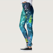 Moo Hoo Ha! Kunst van Micheal Leggings (Links)
