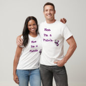 "Moo.I AM T-shirt d'un panda" (Unisexe)