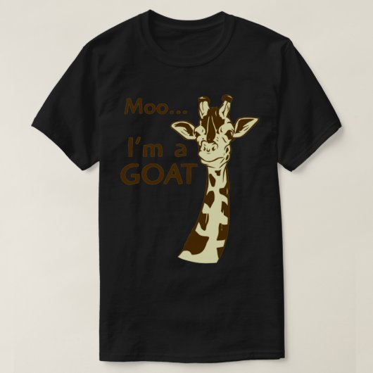 MOO I M'N GOAT T-SHIRT (Design voorkant)