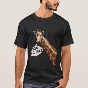 Moo I'm A Goat Giraffe mannen kinderen die van Gi  T-shirt