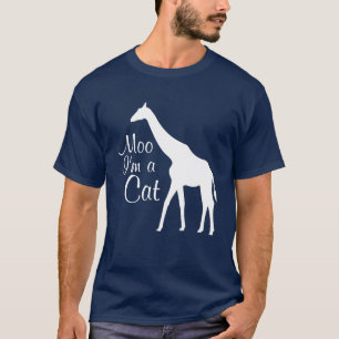 MOO je suis un T-shirt animal graphique drôle de