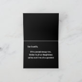 Moo Koe Dank u Bedankkaart (Binnen)