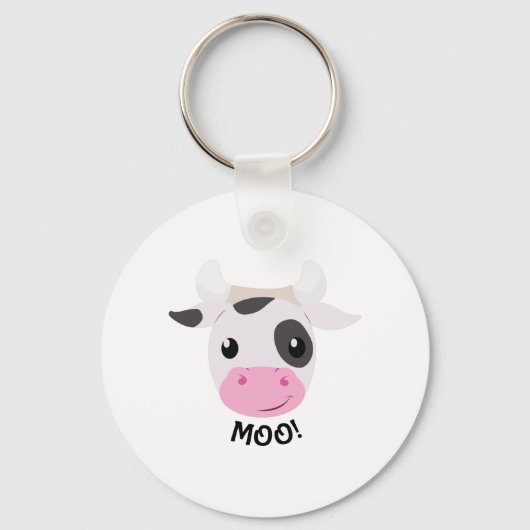 Moo Koe Sleutelhanger (Voorkant)