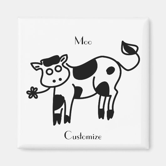 Moo Koe Thunder_Cove Magneet (Voorkant)