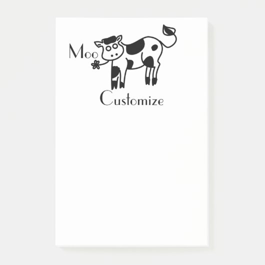 Moo Koe Thunder_Cove Post-it® Notes (Voorkant)